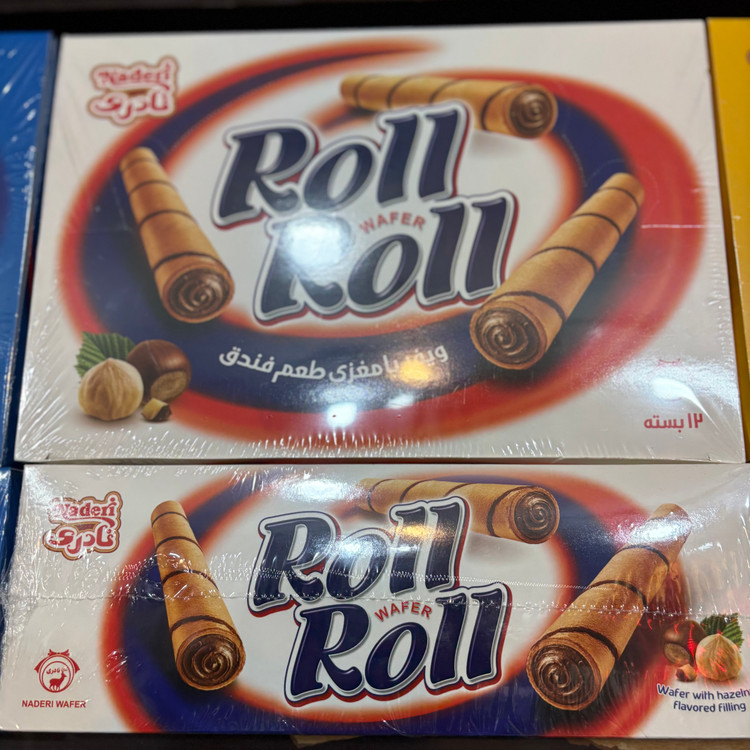 ویفر رول رول بسته 12 عددی نادری