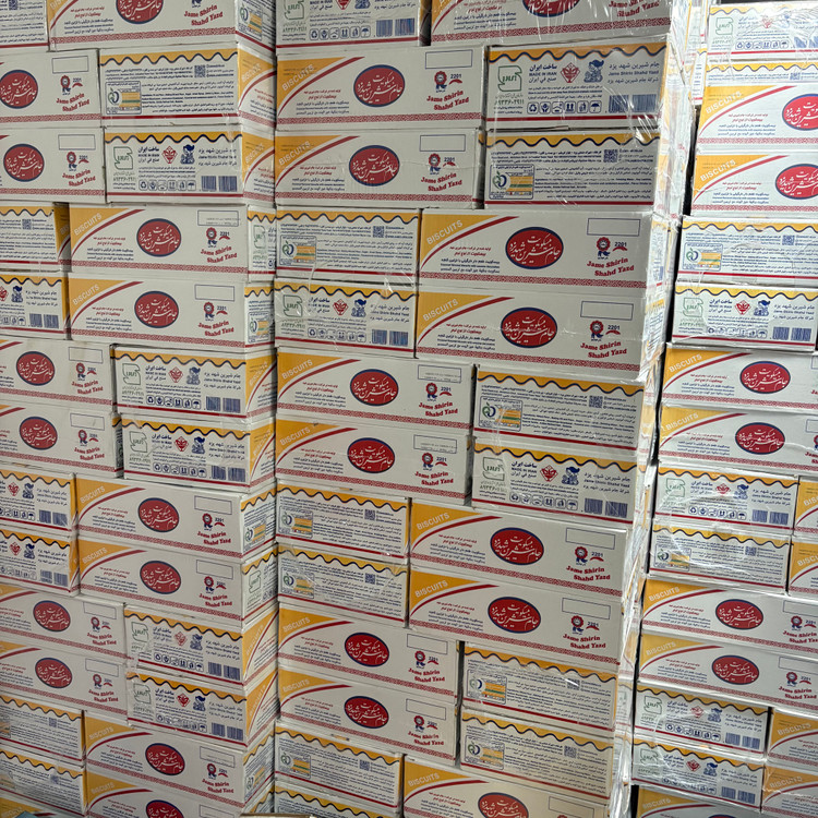 بیسکویت سوپر کنجد 4600 گرمی جام شیرین شهد یزد