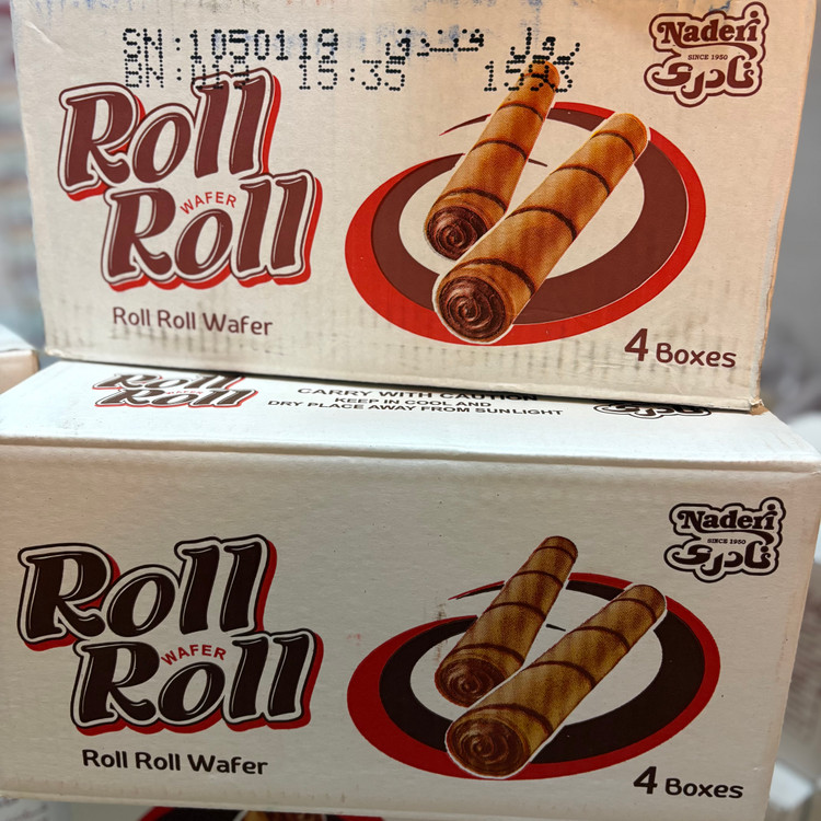 ویفر رول رول بسته 12 عددی نادری