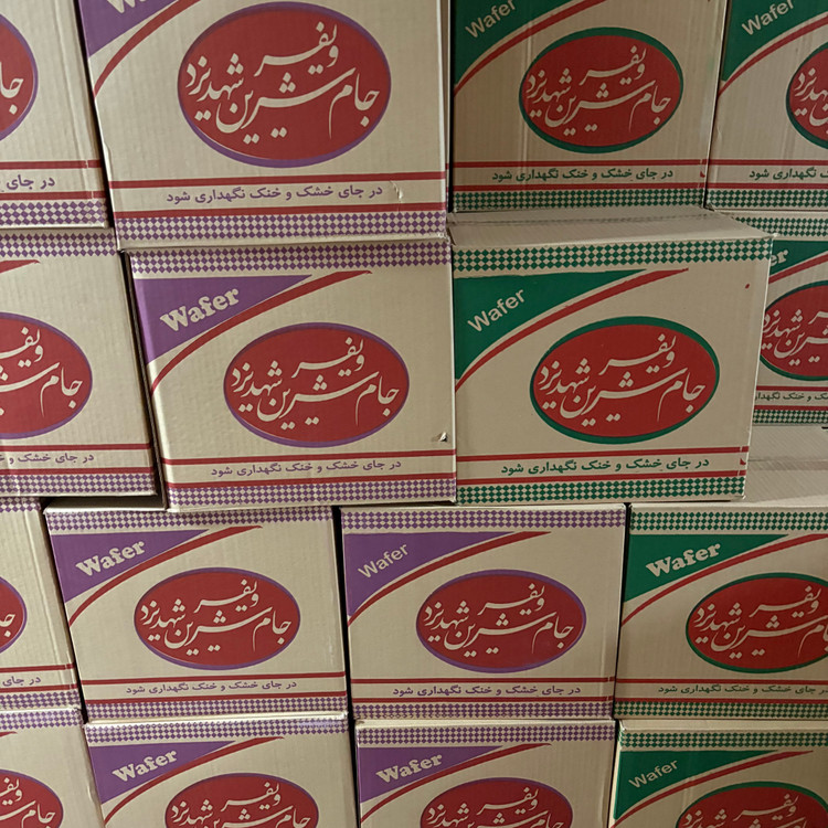 ویفر ۸۰۰ گرمی جام شیرین شهد یزد