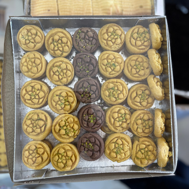شیرینی کرکی 650 گرمی هل و گلاب کویر