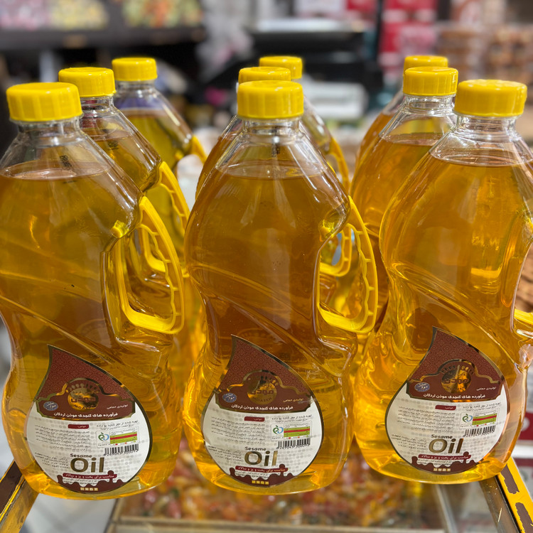روغن ارده کنجد ۲ لیتری موذن